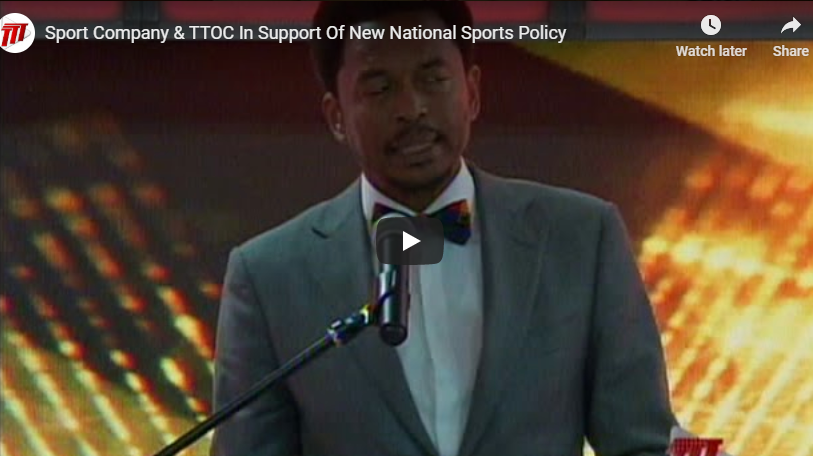 Sport Company &amp; TTOC In Support Of New National Sports Policy